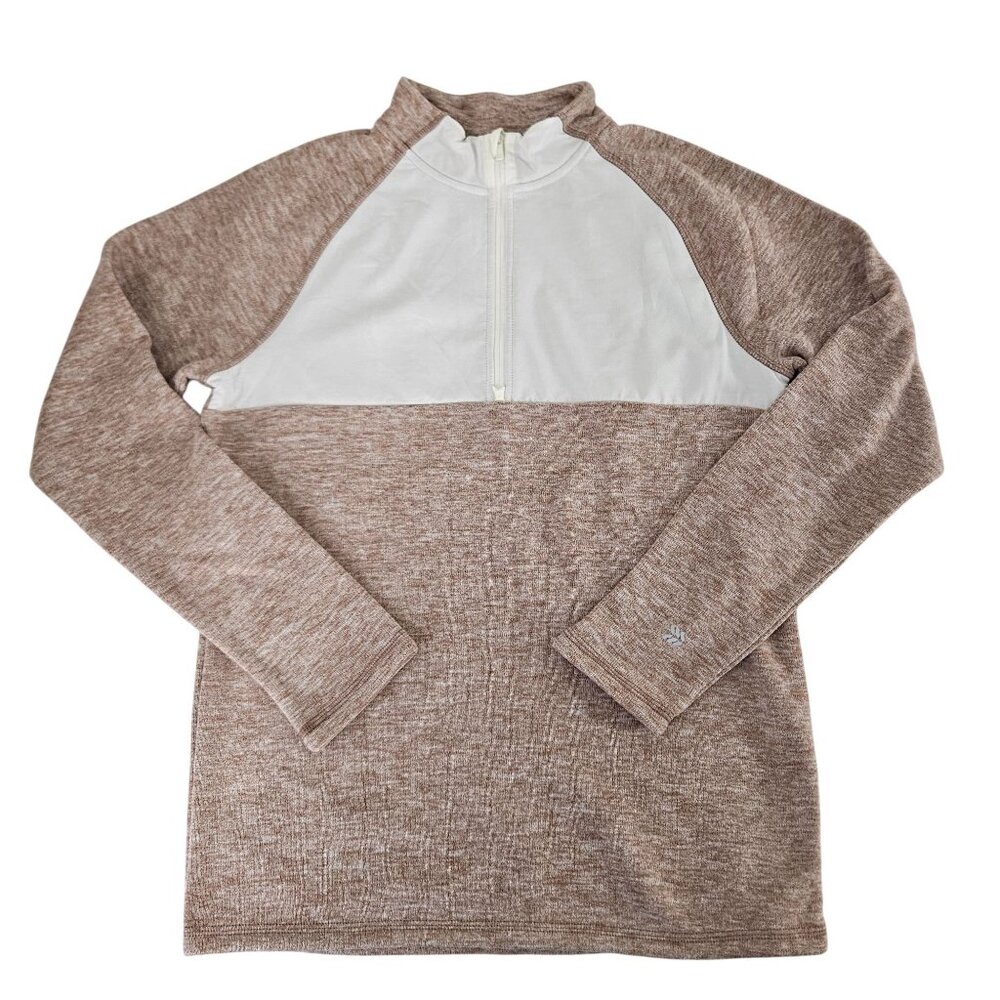 All In Motion Unisex Kids XL 16 Quarter Zip Pullover Sweatshirt Long Sleeve Cozy